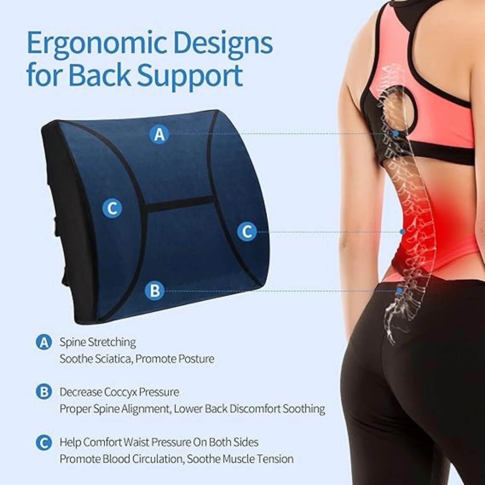 Volosso Lumbar Cushion - Image 3